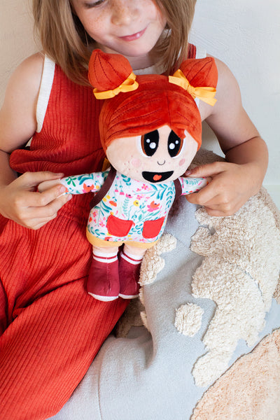 Lily Huckleberry Plush Doll with Backpack – This Little Street