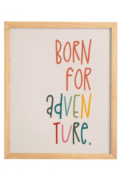 Art Print - Born for Adventure