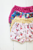 Bloomers in Strawberry floral