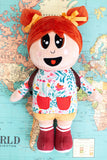 Lily Huckleberry Plush Doll with Backpack