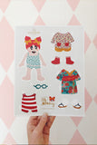 FREE Lily Huckleberry paper doll - instant download
