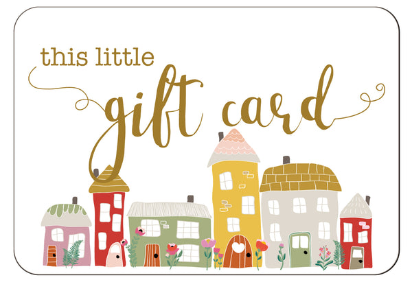 this little Gift card